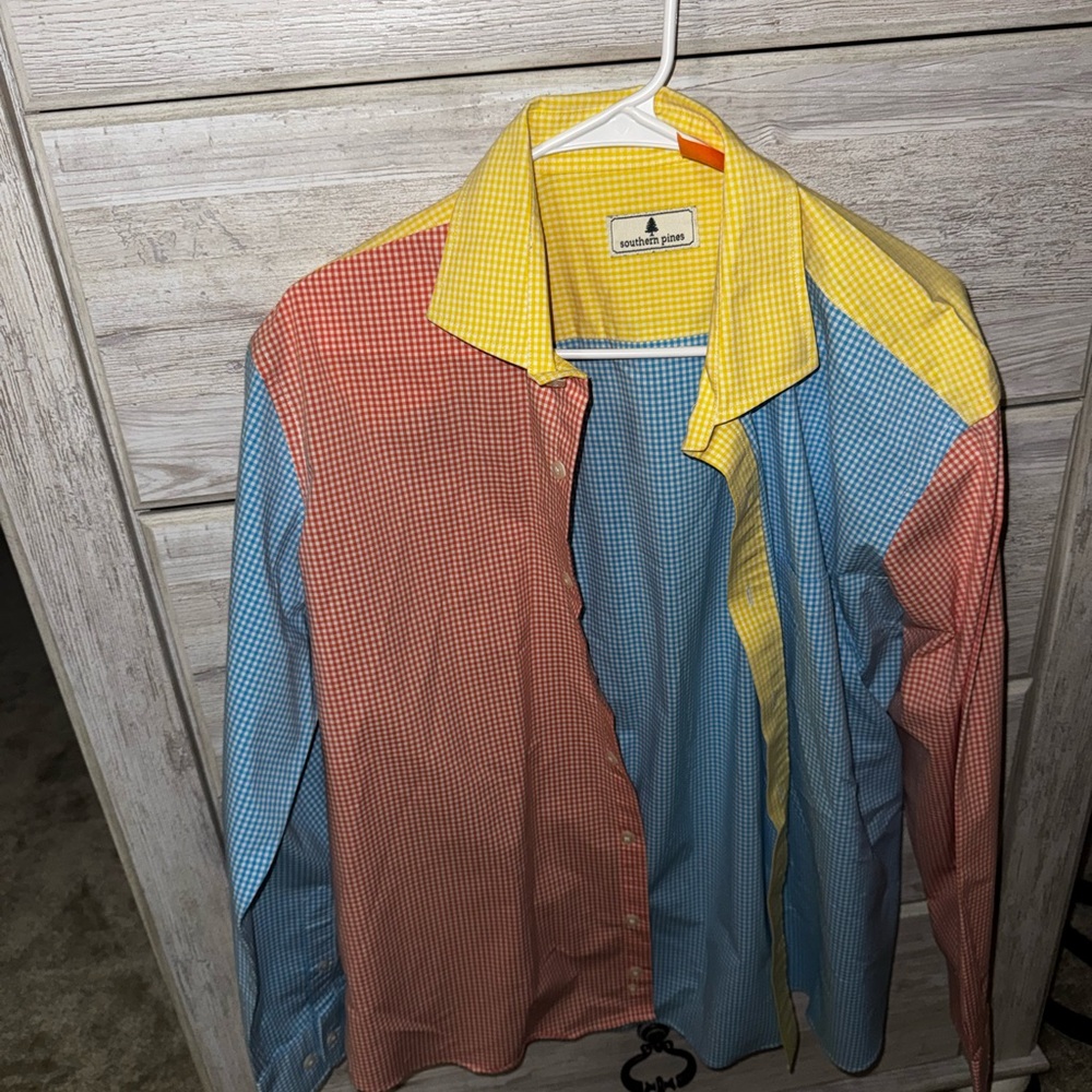 Colorful Checkered Shirt Jacket